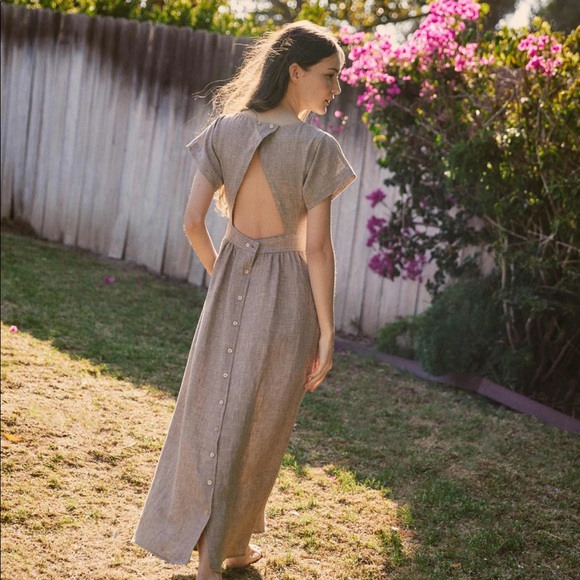 CHRISTY DAWN THE JANE DRESS IN SIENNA - Picture 2 of 5